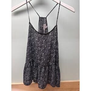 Chelsea 28 Babydoll Tank Blouse, dark Navy, Sz. medium